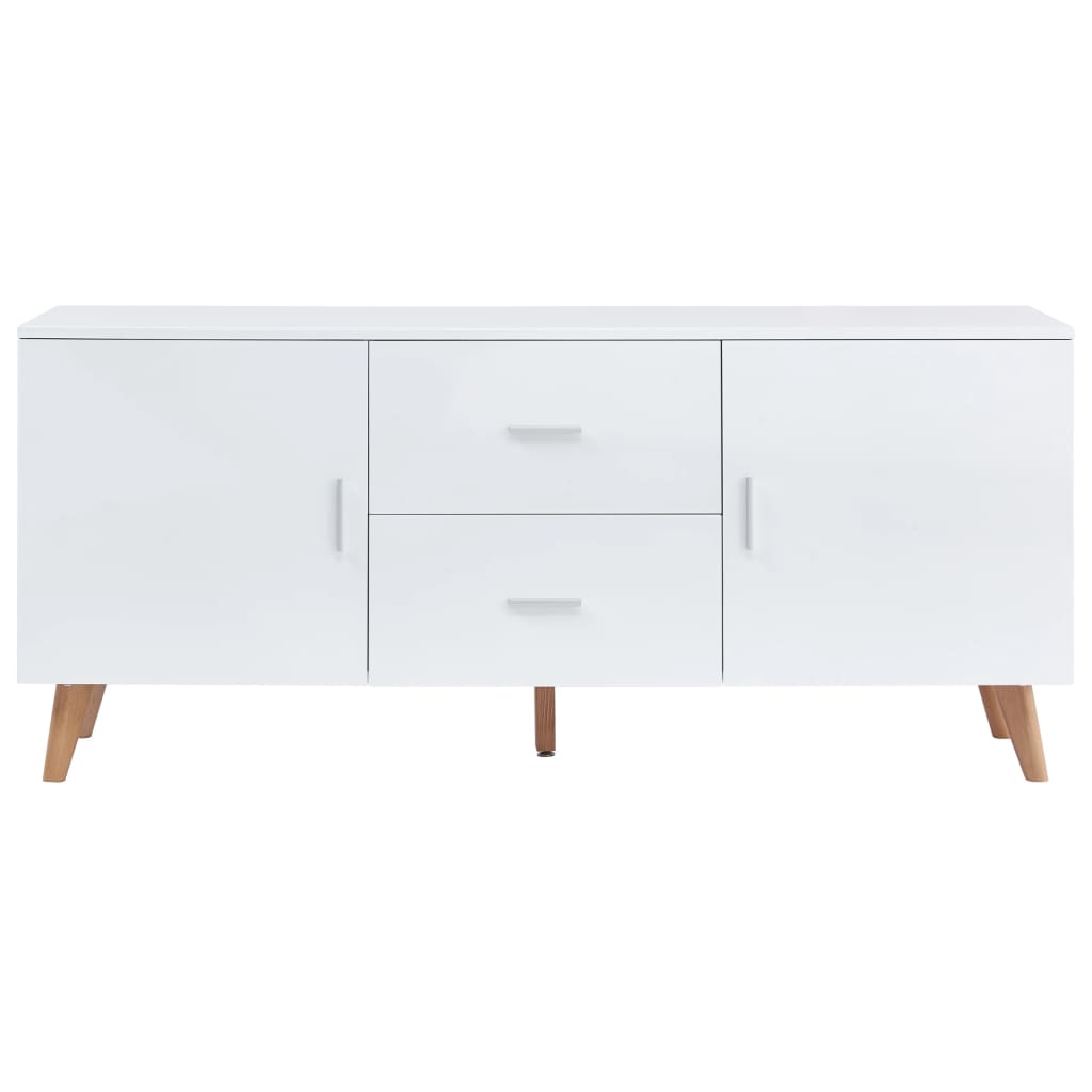 Aparador 160x40x70 cm MDF branco