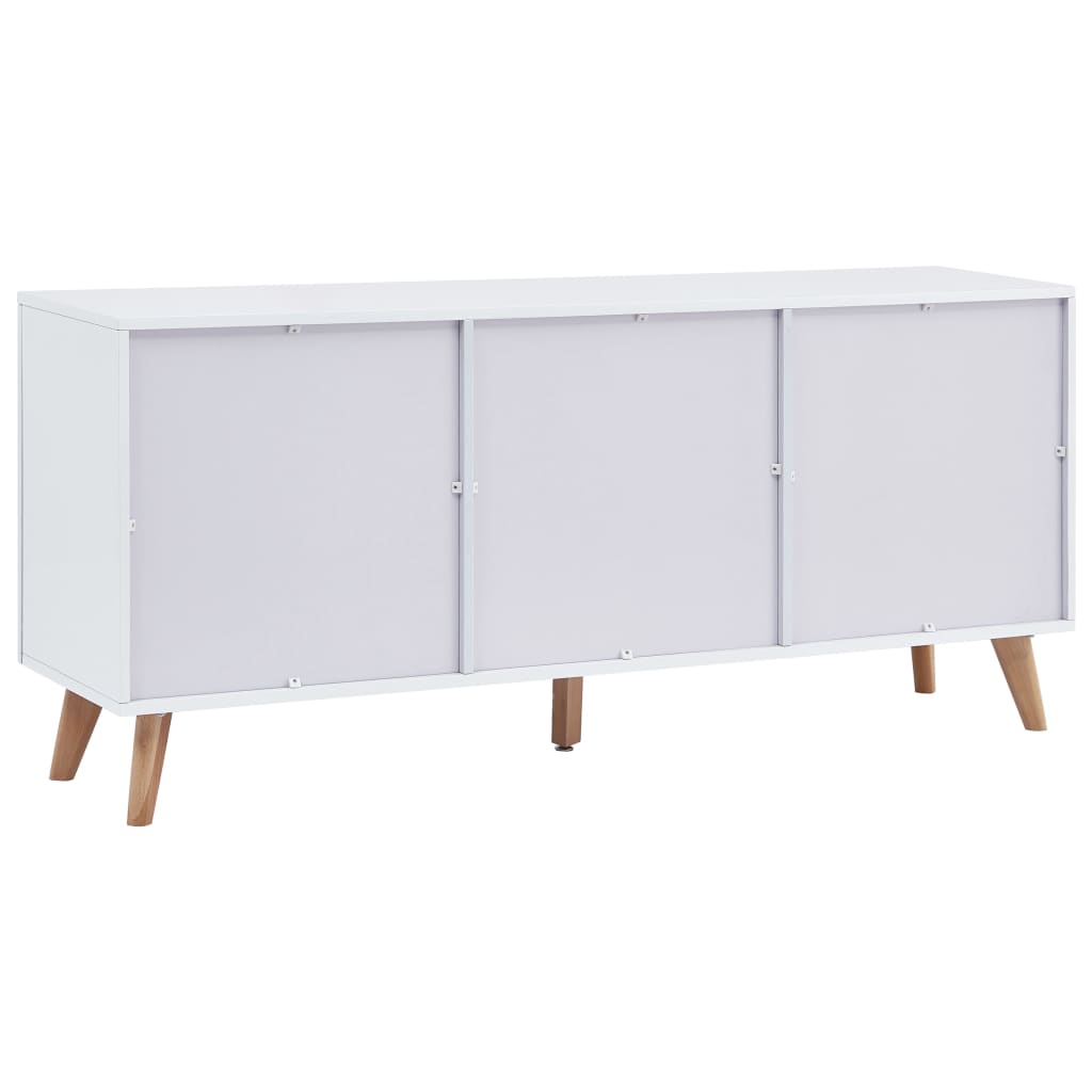 Aparador 160x40x70 cm MDF branco