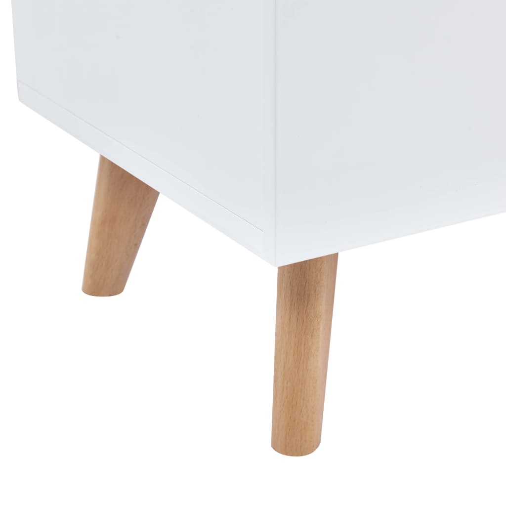 Aparador 160x40x70 cm MDF branco