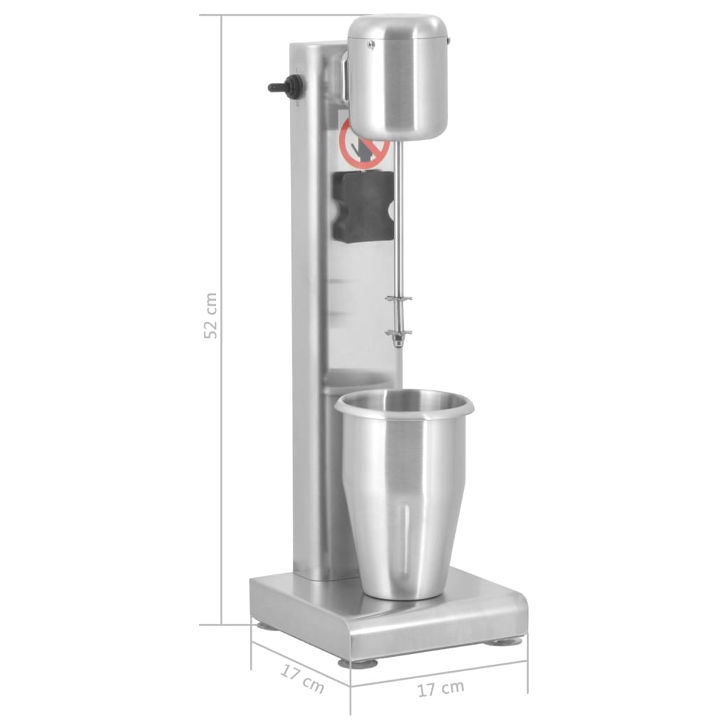 Misturador para batidos aço inoxidável 1 L