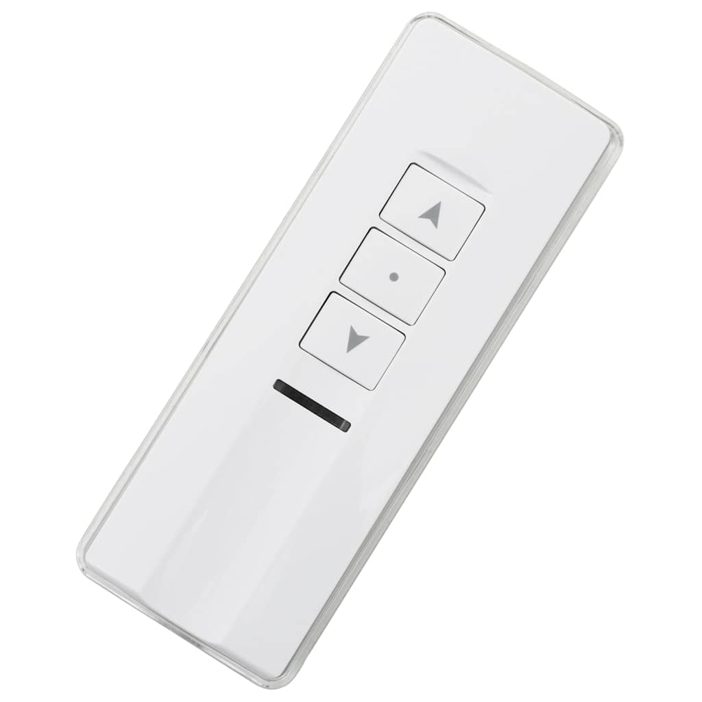 Toldo dobrável motorizado 400 cm azul/branco