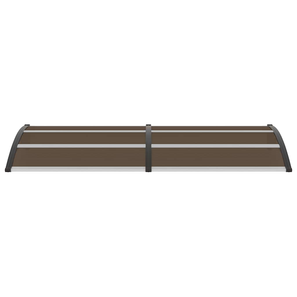 Toldo de porta 240x100 cm PC preto