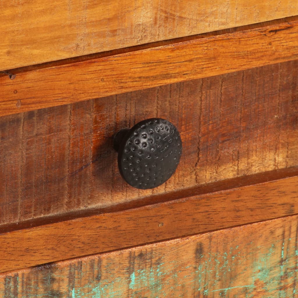 Móvel de TV de madeira recuperada maciça