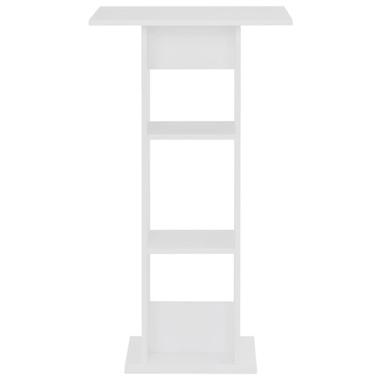 Mesa de bar 60x60x110 cm branco