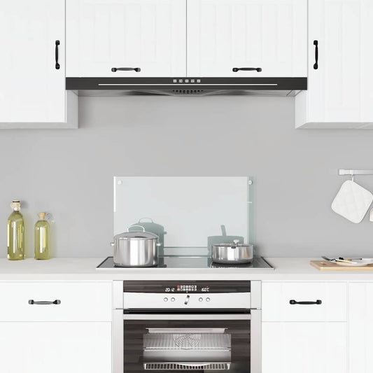 Painel anti-salpicos cozinha 70x40 cm vidro temp. transparente