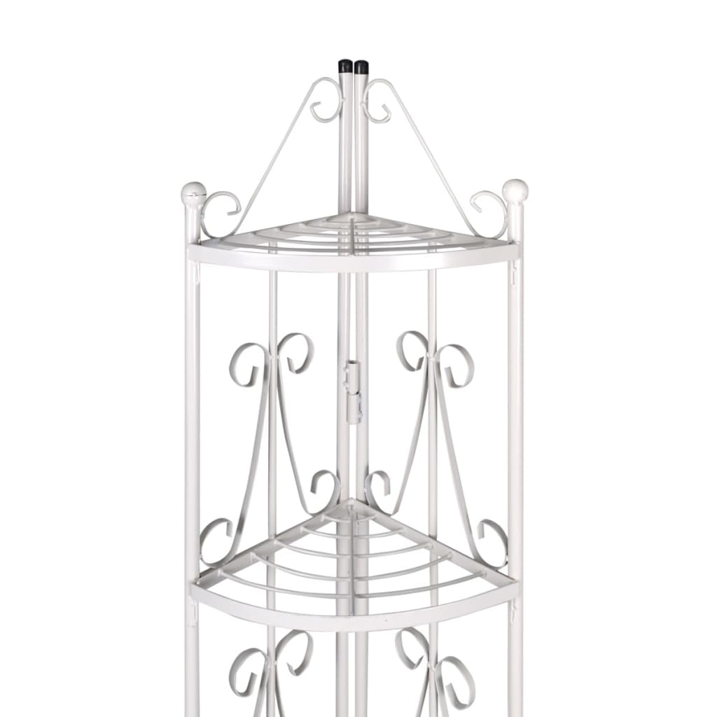 Suporte de canto para planta / Branco