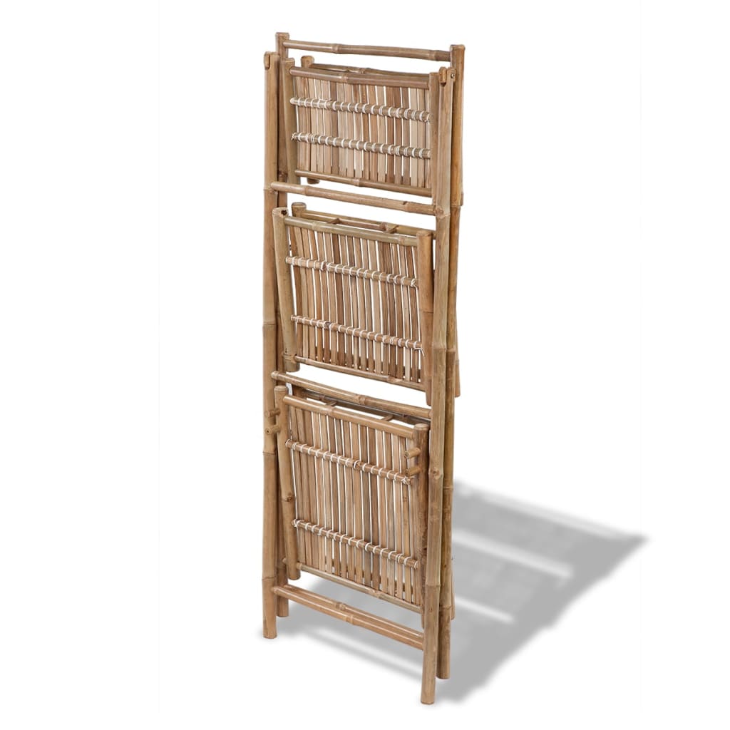 Floreira c/ 3 prateleiras bambu