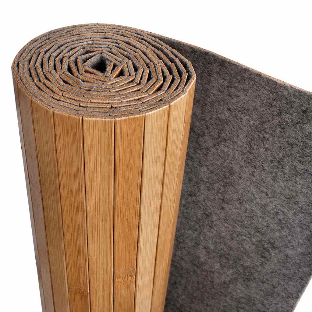 Biombo/divisória de sala 250x165 cm bambu natural