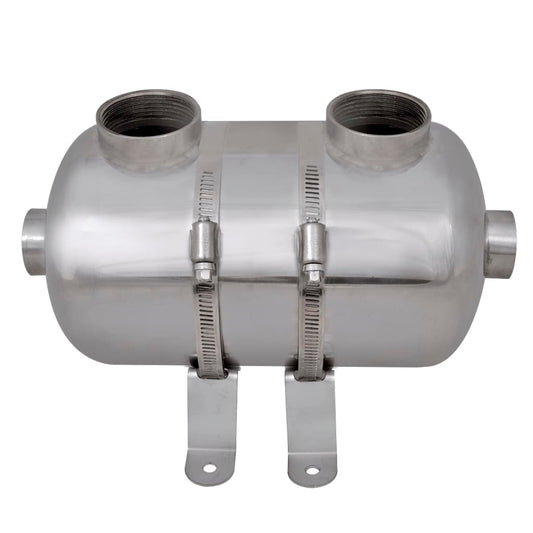 Permutador de calor, piscina, 292 x 134 mm 28 kW