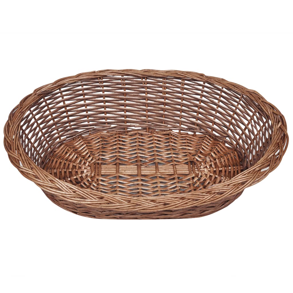 Cesto para cão/cama para animais de estimação salgueiro natural 69 cm