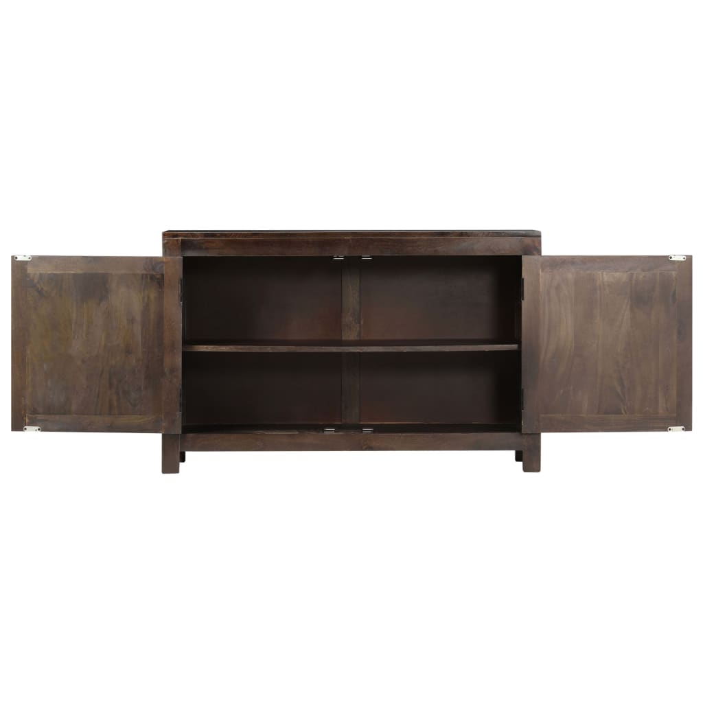 Aparador design esculpido 110x35x70 cm madeira mangueira maciça