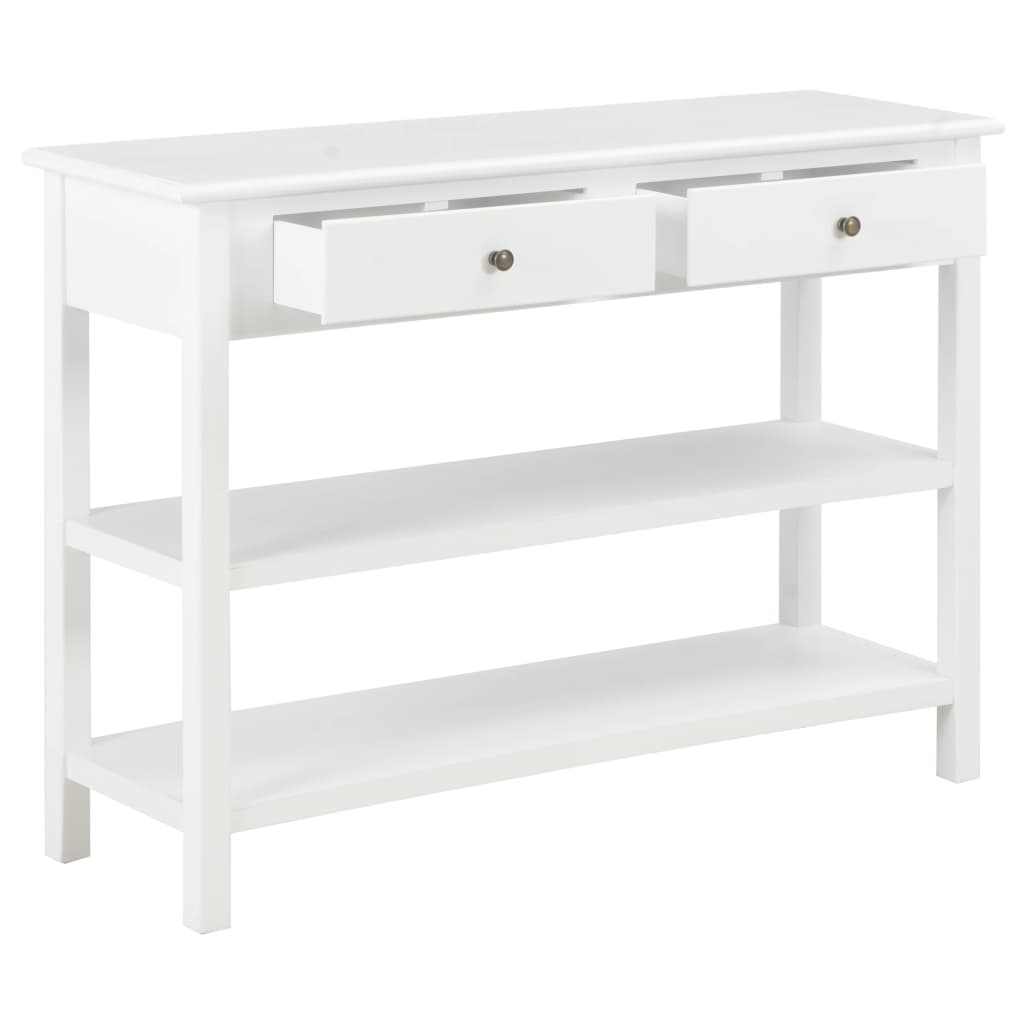 Aparador 110x35x80 cm MDF branco