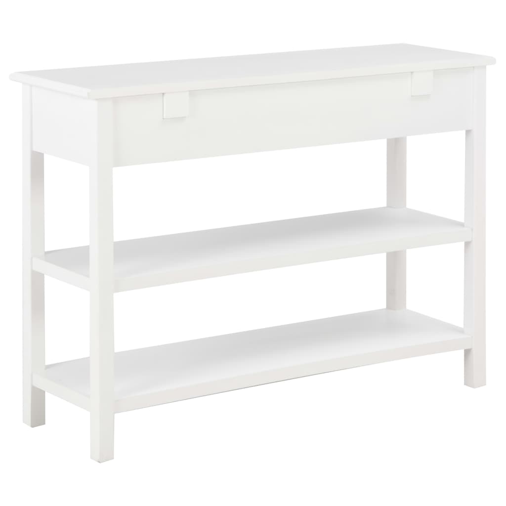 Aparador 110x35x80 cm MDF branco
