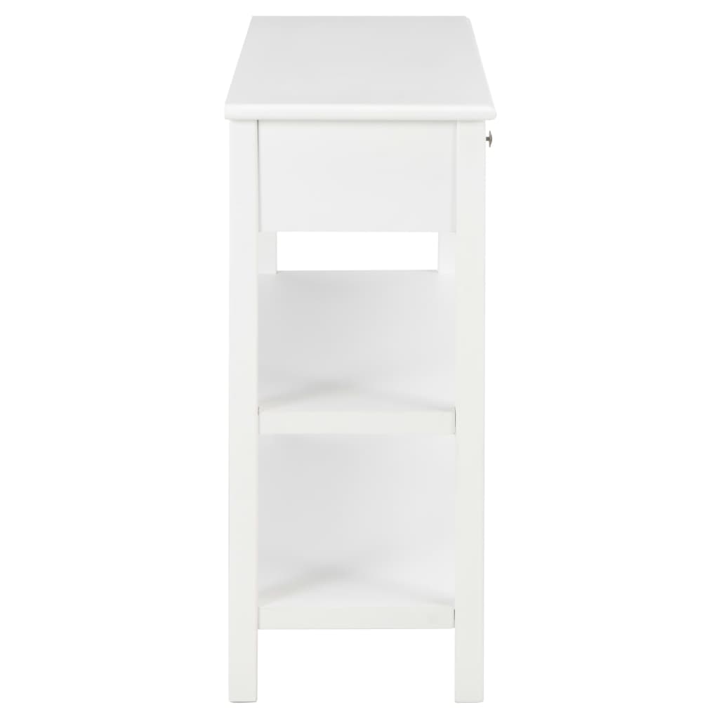 Aparador 110x35x80 cm MDF branco