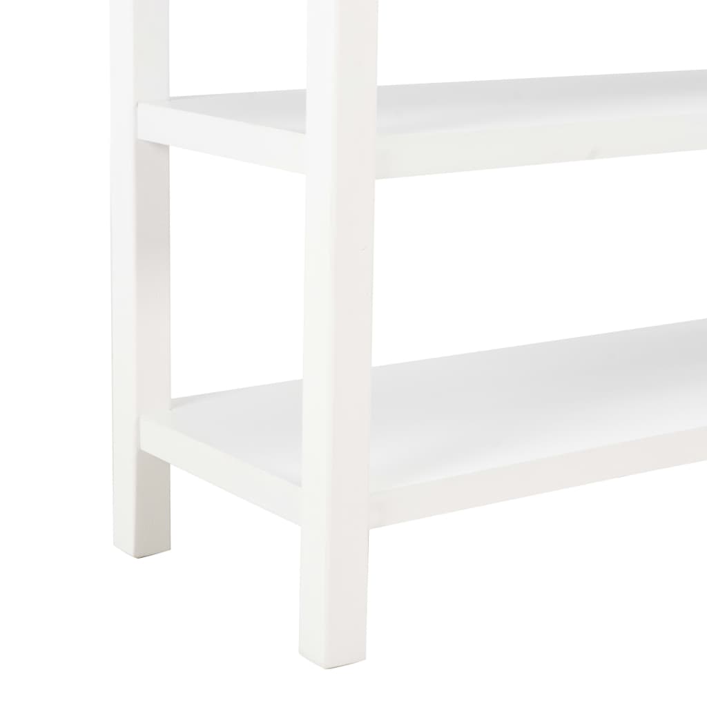 Aparador 110x35x80 cm MDF branco