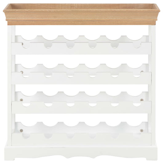 Garrafeira 70x22,5x70,5 cm MDF branco
