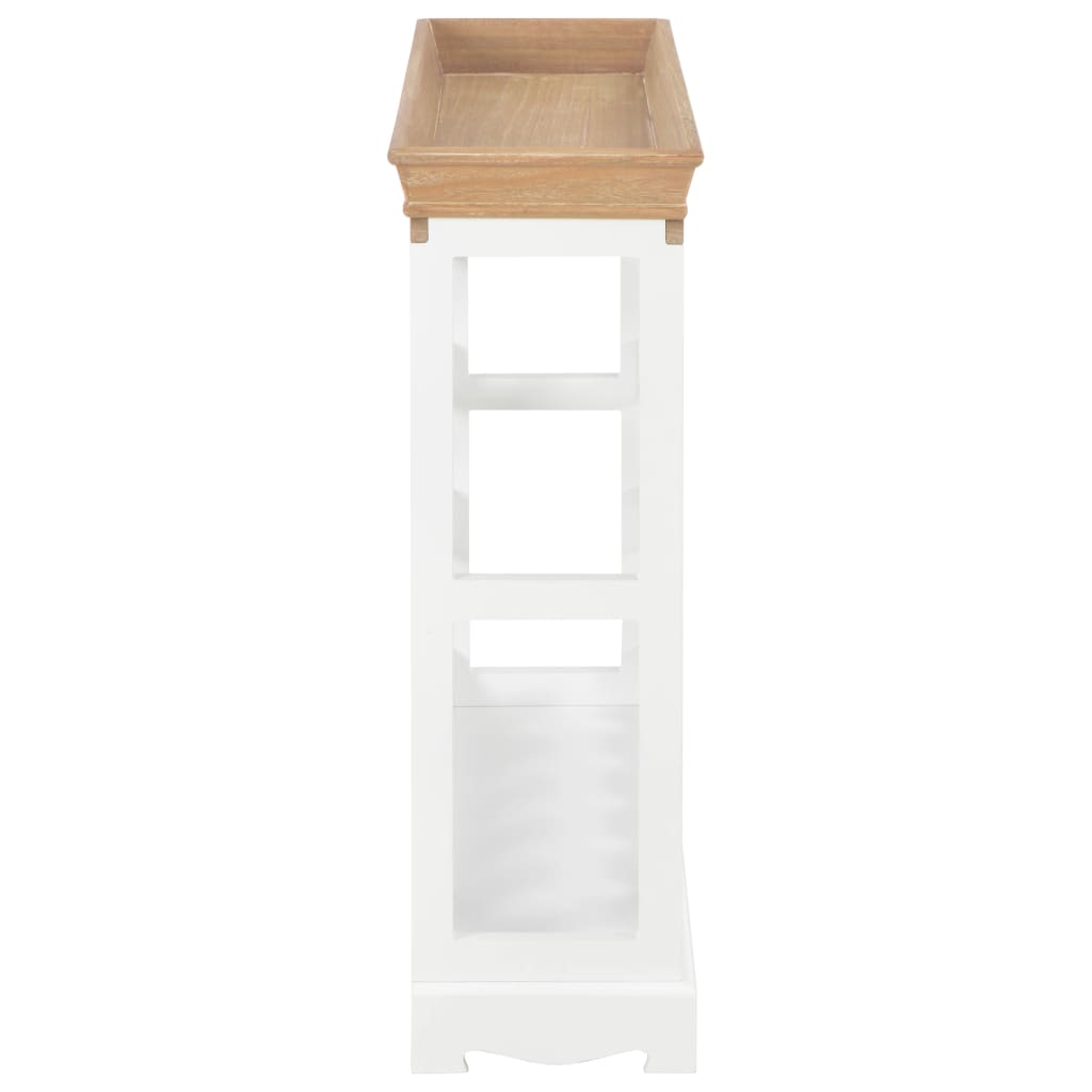 Garrafeira 70x22,5x70,5 cm MDF branco