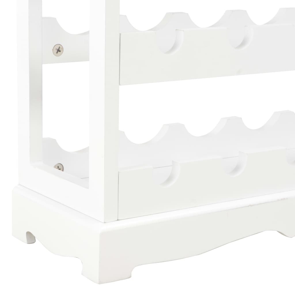 Garrafeira 70x22,5x70,5 cm MDF branco