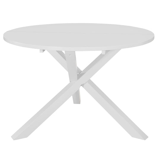 Mesa de jantar 120x75 cm MDF branco