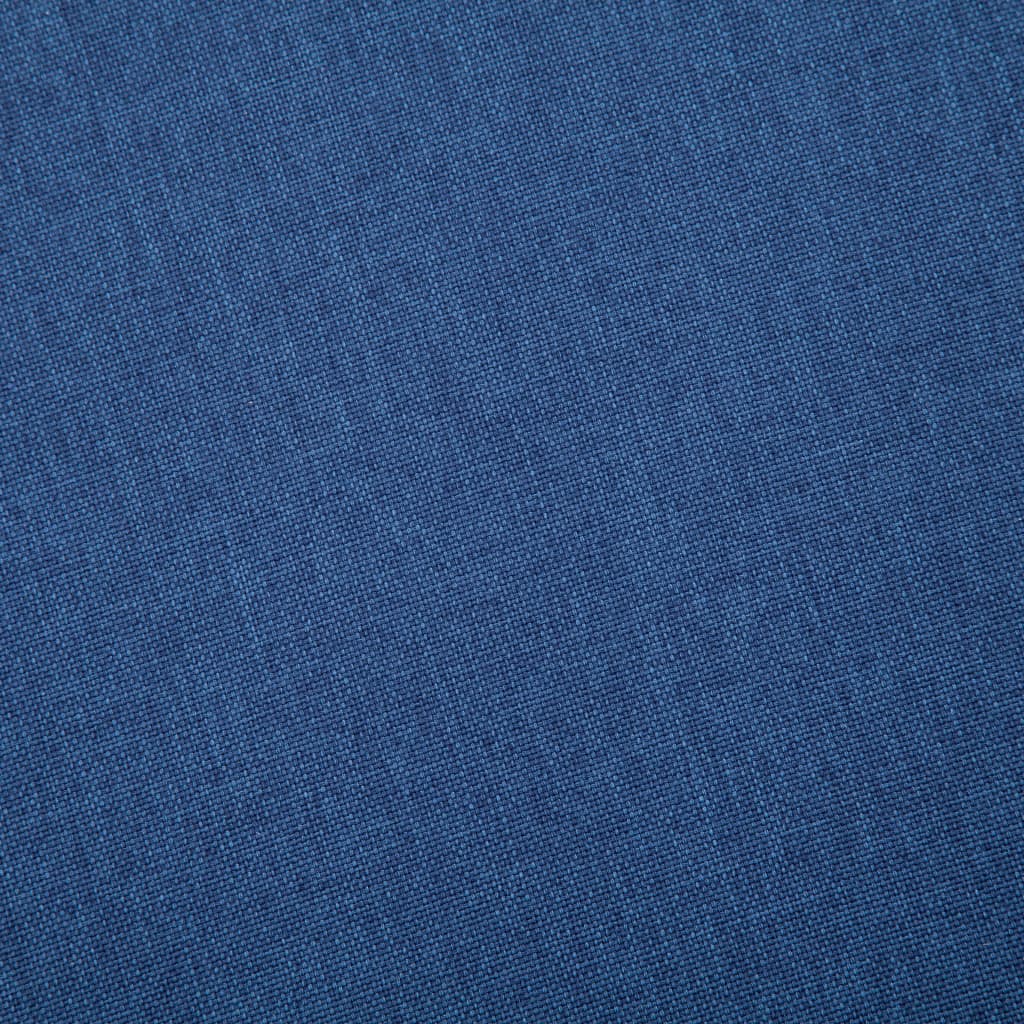 Sofá de 3 lugares em tecido azul