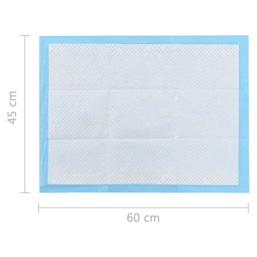 Resguardos p/ treino animais de estimação 100 pcs 60x45 cm TNT