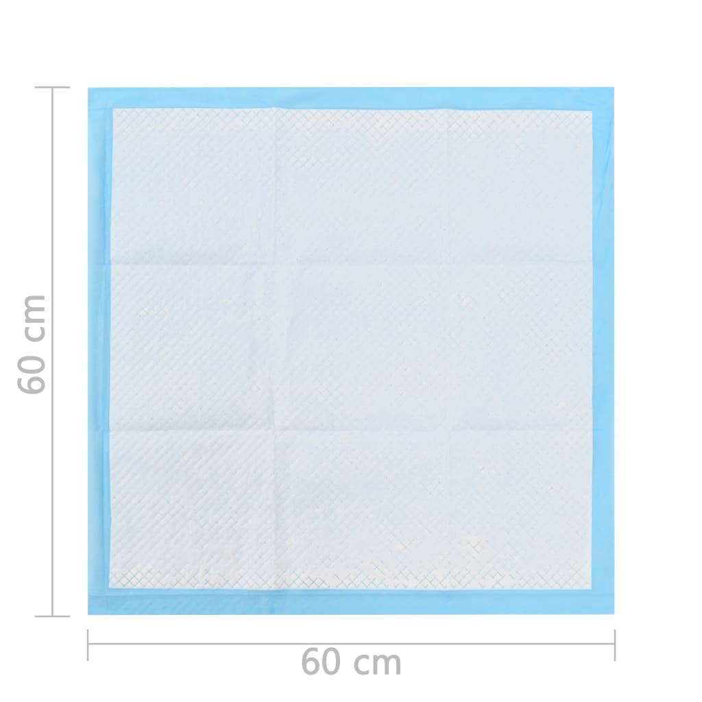 Resguardos p/ treino animais de estimação 100 pcs 60x60 cm TNT