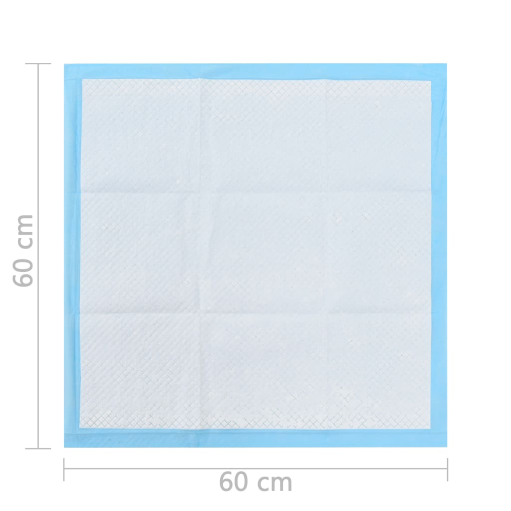Resguardos p/ treino animais de estimação 400 pcs 60x60 cm TNT