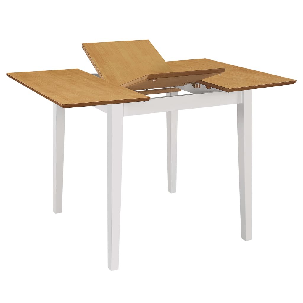3 pcs conjunto de jantar MDF branco