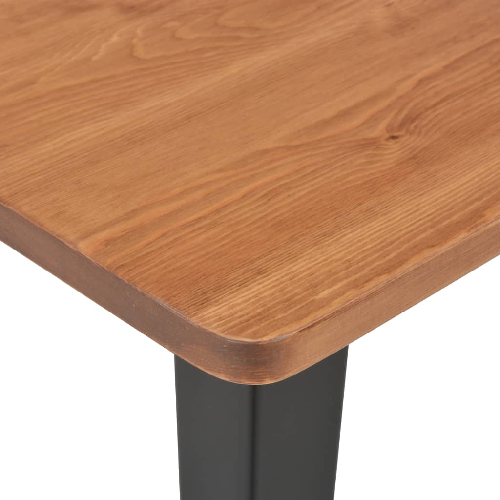 3 pcs conjunto de bar em aço preto