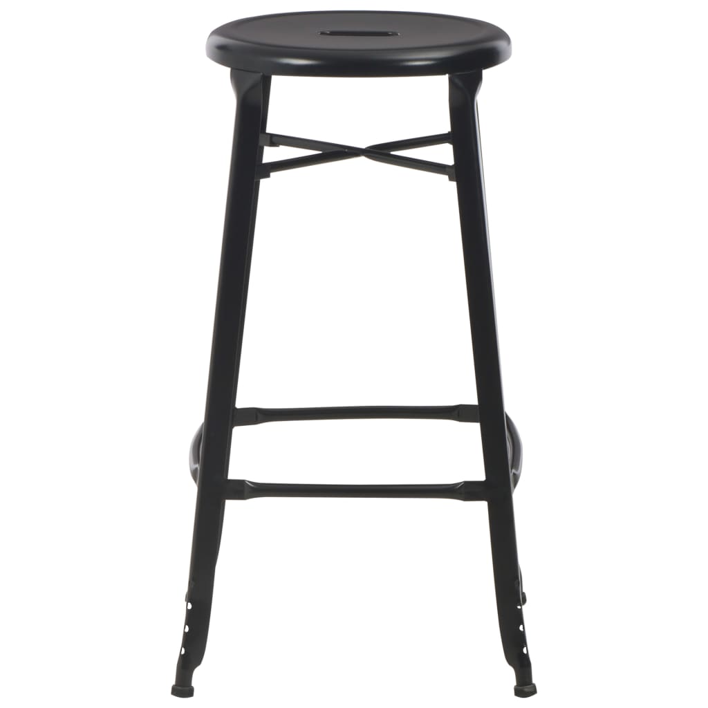 3 pcs conjunto de bar em aço preto