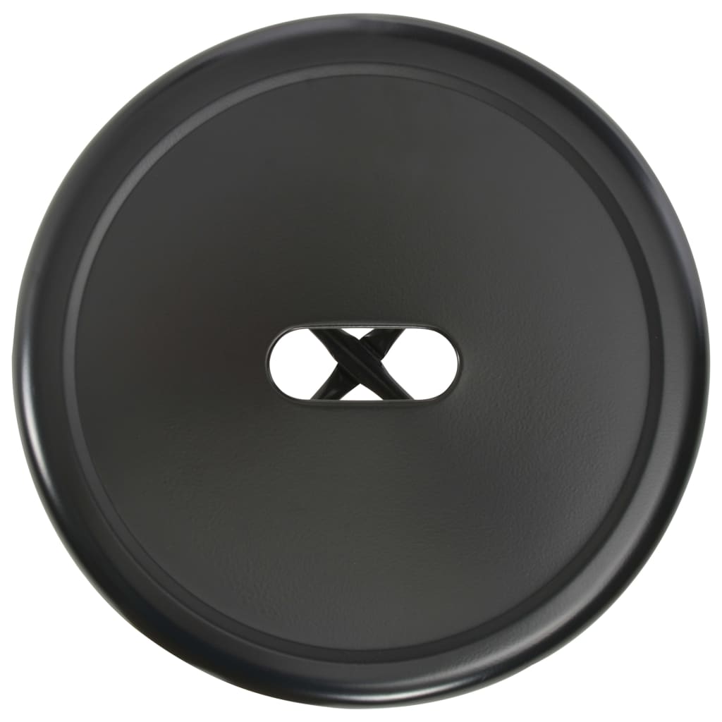 3 pcs conjunto de bar em aço preto