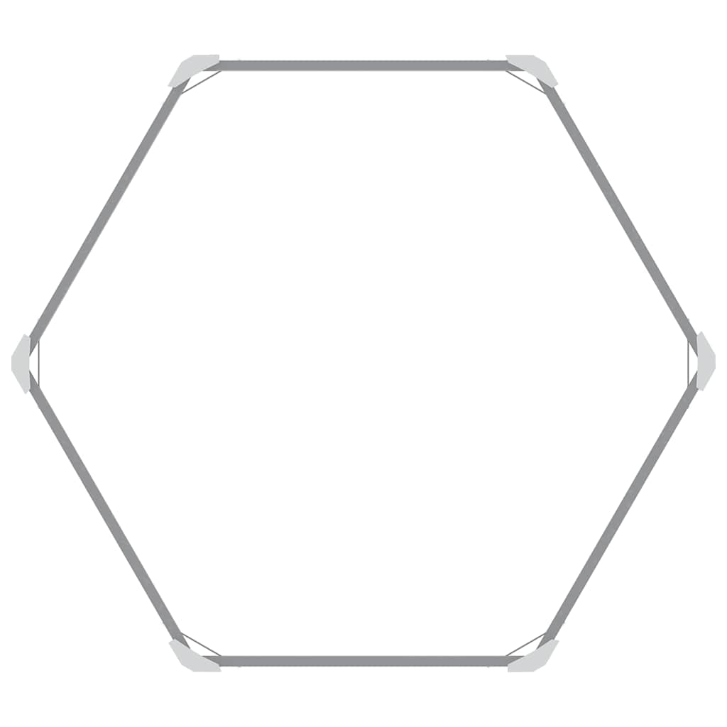 Canteiro elevado jardim aço galvanizado 129x129x77 cm antracite
