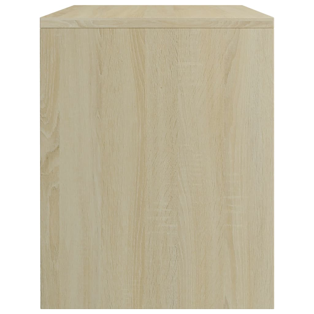 Mesas de cabeceira 2 pcs derivados de madeira carvalho sonoma