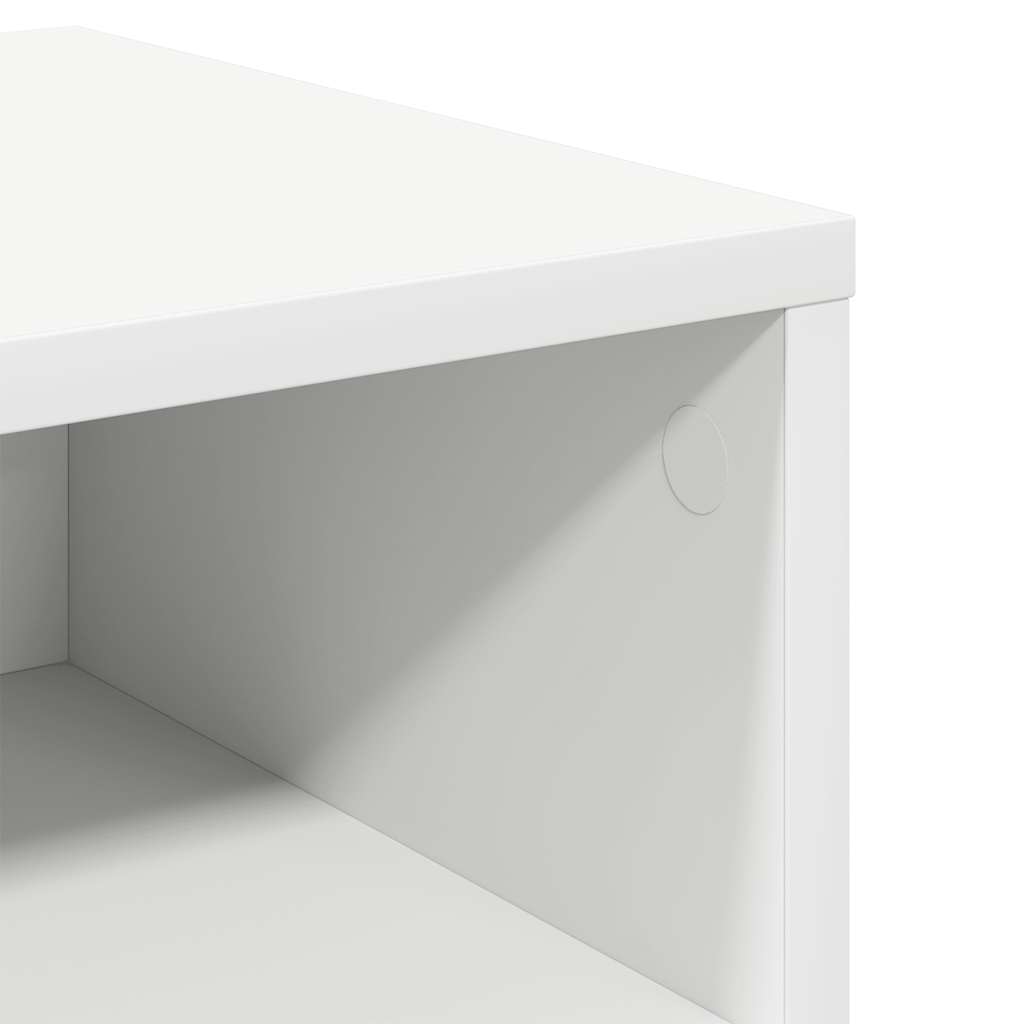 Mesas-de-cabeceira 2 pcs 40x30x30 cm contraplacado branco