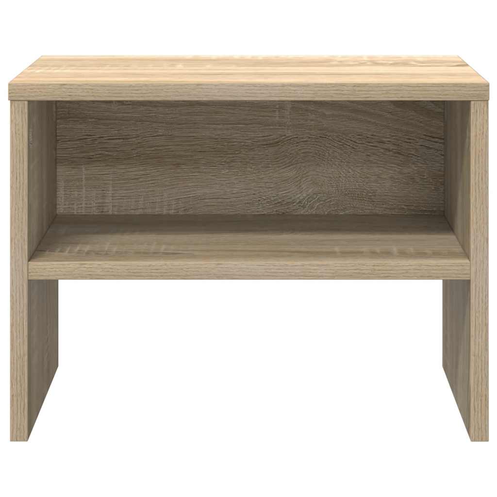 Mesa-de-cabeceira 40x30x30 cm contraplacado carvalho sonoma