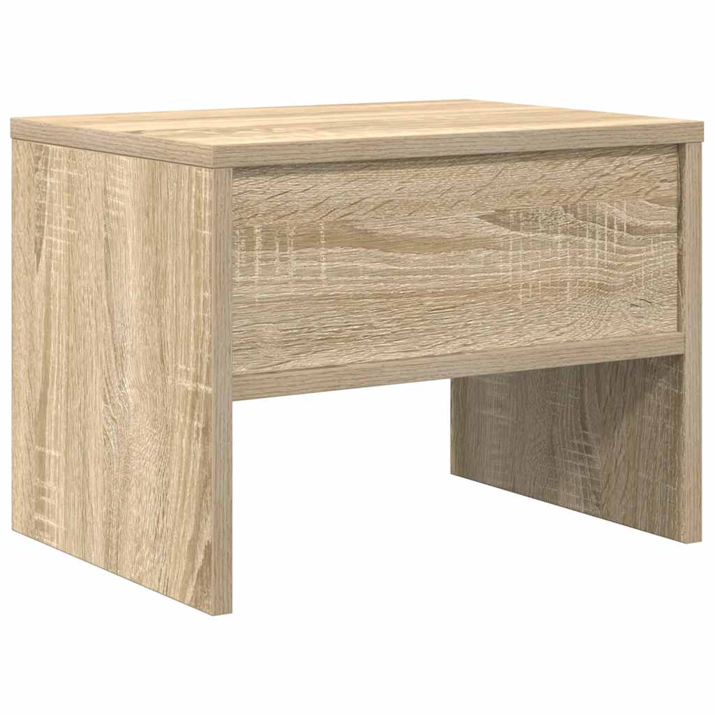 Mesa-de-cabeceira 40x30x30 cm contraplacado carvalho sonoma