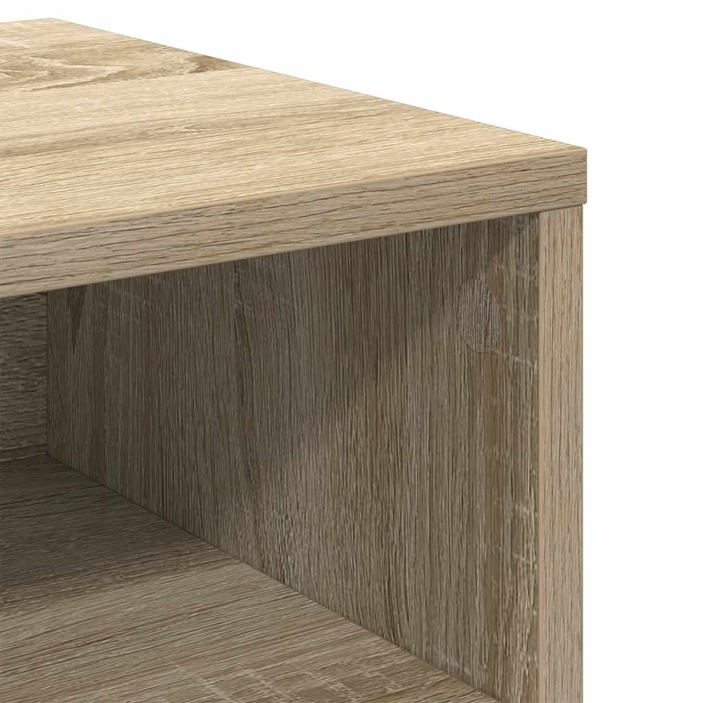 Mesa-de-cabeceira 40x30x30 cm contraplacado carvalho sonoma