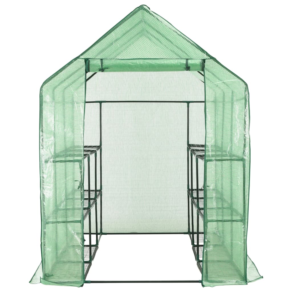 Estufa com 12 prateleiras 143x214x196 cm aço