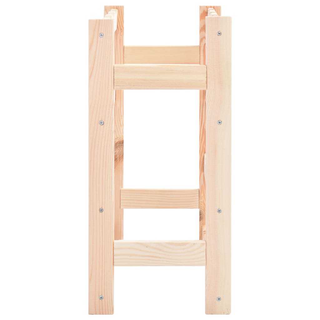 Garrafeira para 16 garrafas madeira de pinho