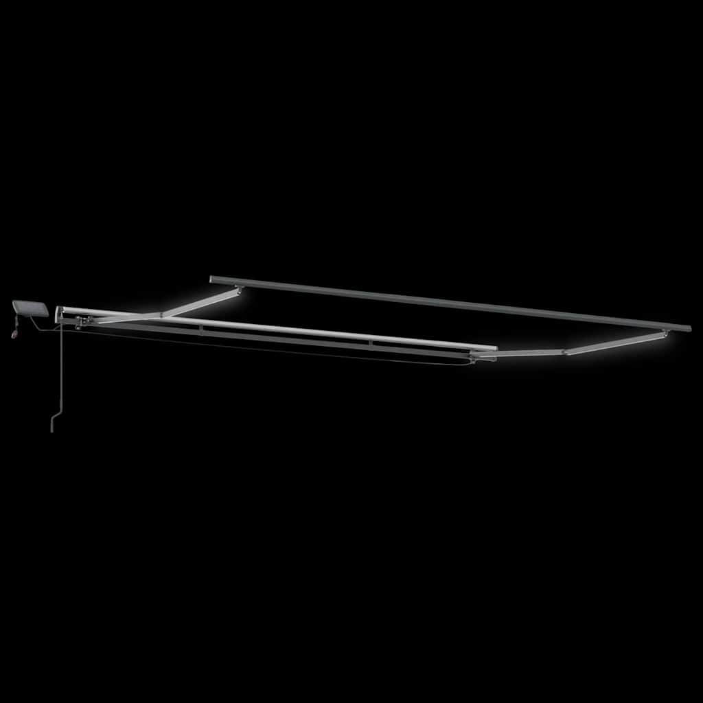 Toldo com Manual Antracite 4.5 x 2.5 m Metal