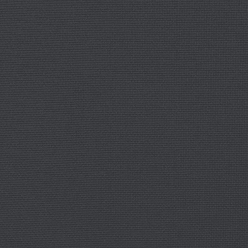 Almofadão para sofá de paletes 120x80x12 cm tecido preto