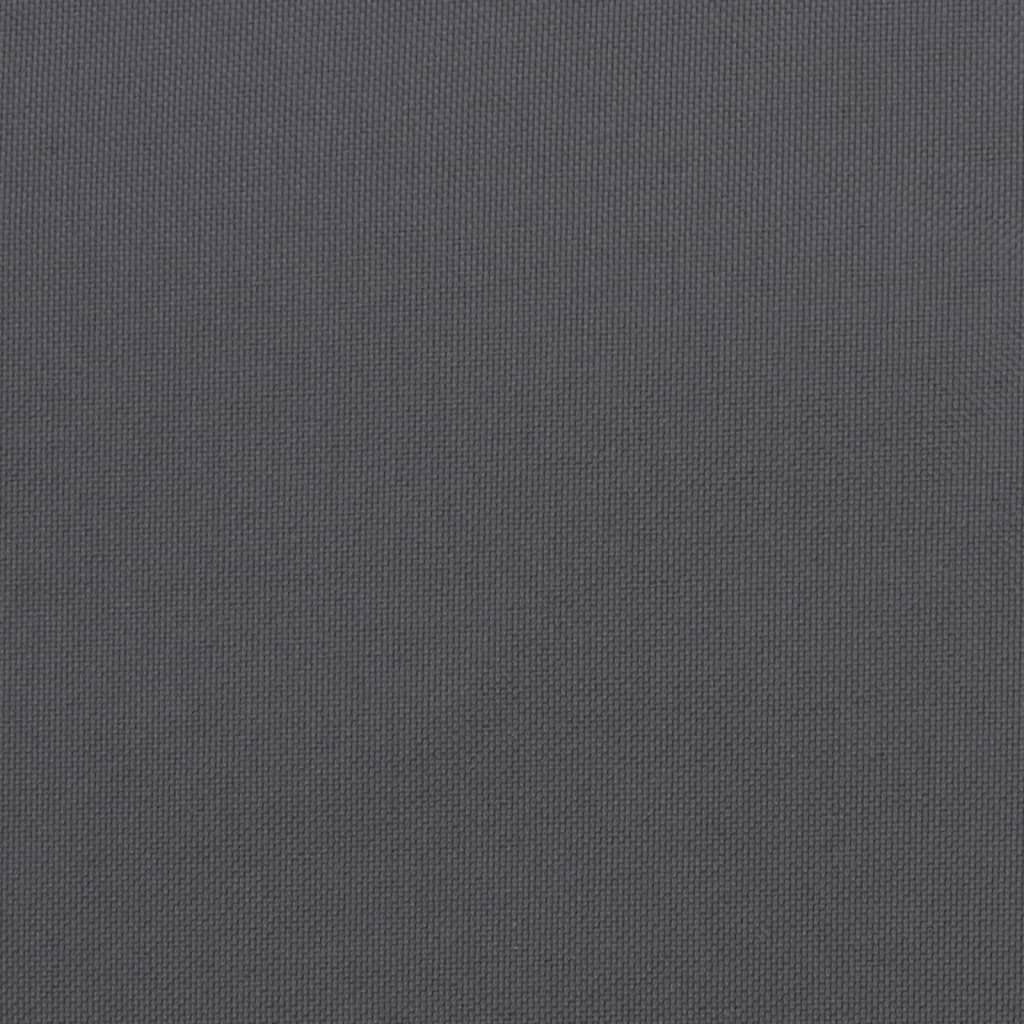 Almofadões lombares p/ cadeiras jardim 2pcs oxford antracite