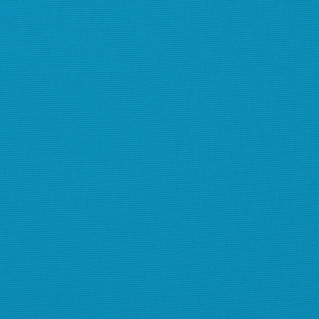 Almofadões p/ cadeiras de jardim 2 pcs tecido oxford azul