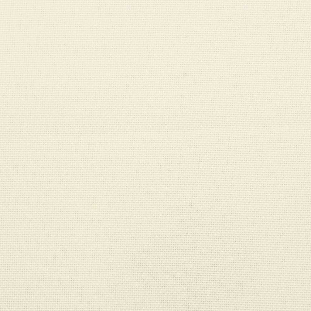 Almofadão p/ banco de jardim 200x50x4 cm tecido oxford creme