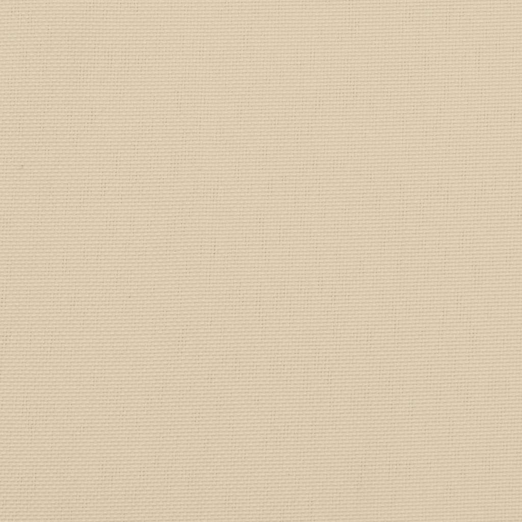 Almofadão p/ banco de jardim 200x50x4 cm tecido bege
