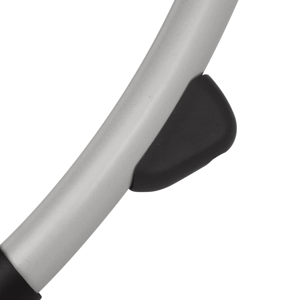 Espreguiçadeira de exterior geométrica aço creme