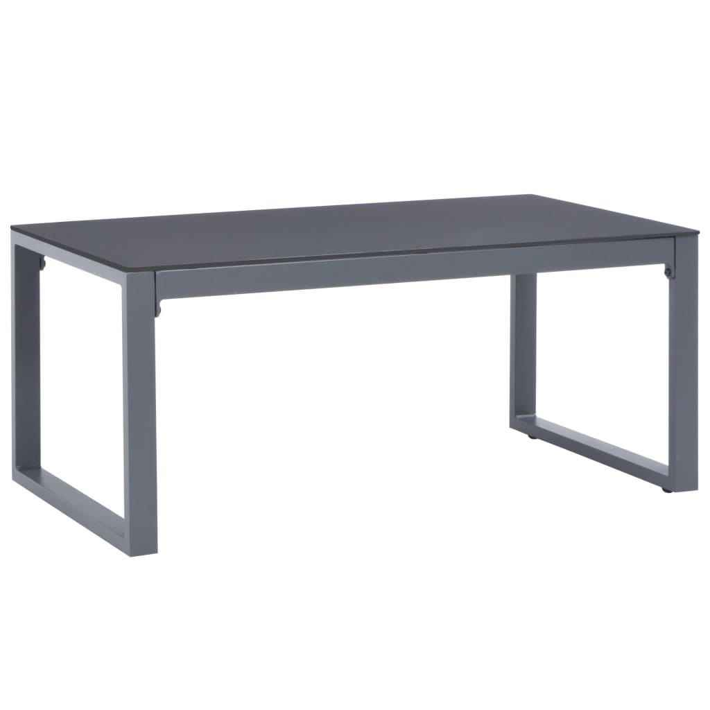 Mesa de centro 90x50x40 cm alumínio