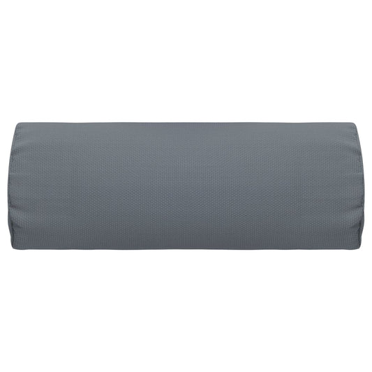 Encosto cabeça cadeira de pátio 40x7,5x15 cm textilene cinza