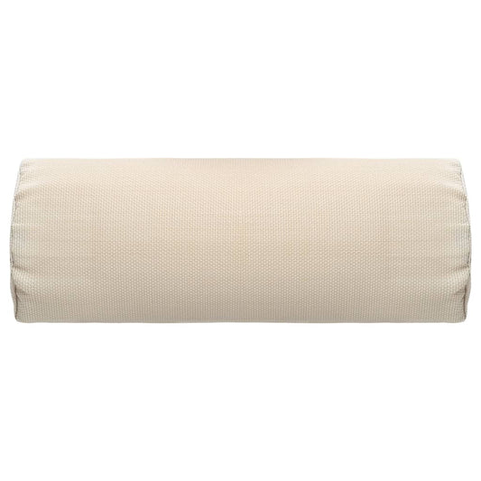 Encosto cabeça cadeira de pátio 40x7,5x15 cm textilene creme