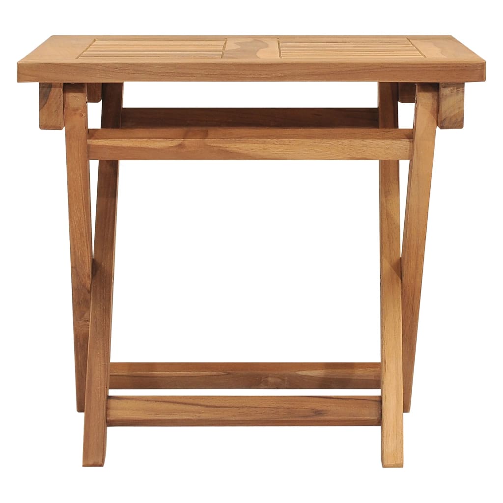 Espreguiçadeira com mesa madeira teca maciça